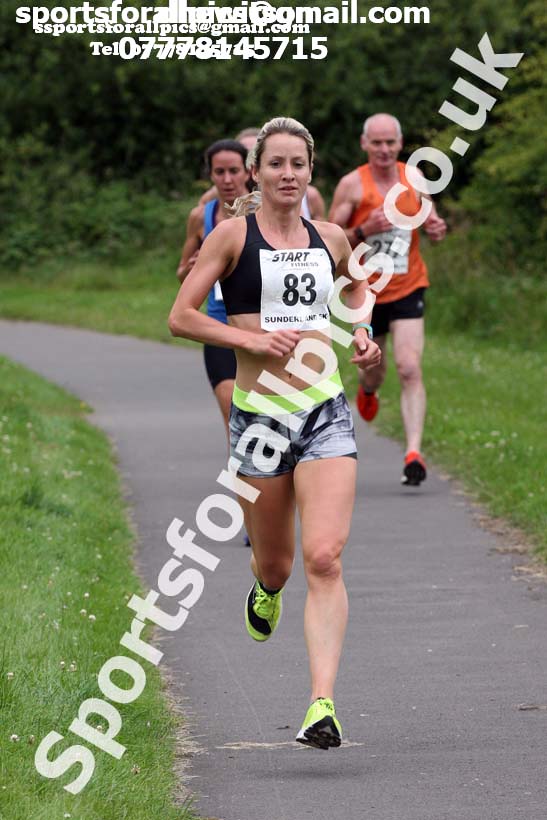 Womens Sunderland 5k Road Race (Northern and North Eastern Champs). Photo: David T. Hewitson/Sports for All Pics